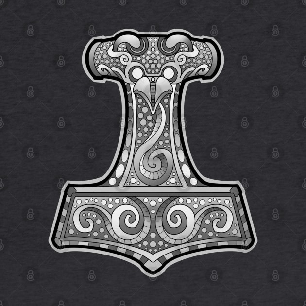 Thors hammer mjolnir by weilertsen